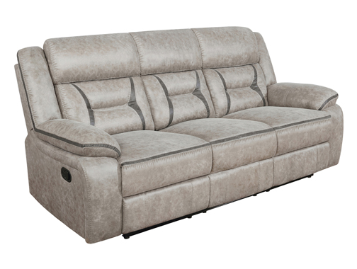coaster-living-room-Greer-Upholstered-Tufted-Back-Motion-Sofa