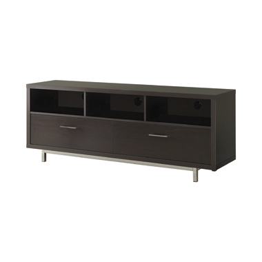 coaster-bedroom-Casey-2-drawer-Rectangular-TV-Console-Cappuccino