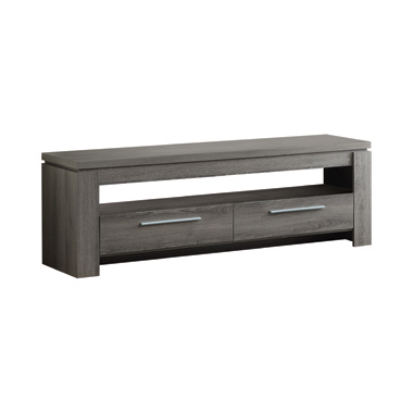 coaster-bedroom-Elkton-2-drawer-TV-Console-Weathered-Grey
