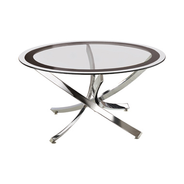 coaster-coffee-tables-living-room-Brooke-Glass-Top-Coffee-Table-Chrome-and-Black