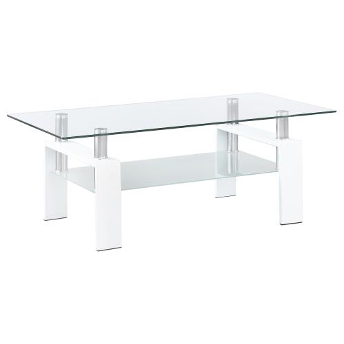 coaster-living-room-Dyer-Rectangular-Glass-Top-Coffee-Table-With-Shelf-White-hover