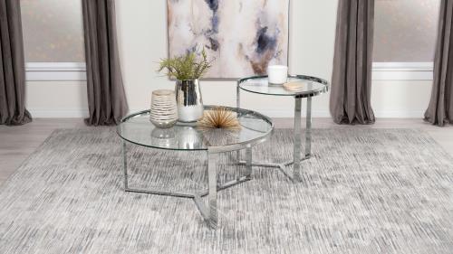 coaster-living-room-Delia-2-Piece-Round-Glass-Top-Nesting-Coffee-Table-Clear-and-Chrome
