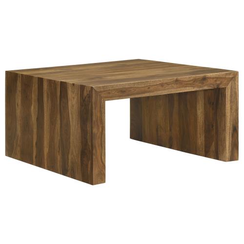 coaster-living-room-Odilia-Square-Solid-Wood-Coffee-Table-Auburn-hover