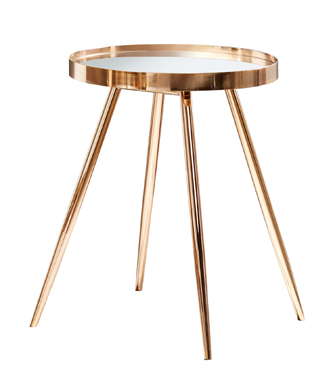 coaster-bedroom-Kaelyn-Round-Mirror-Top-End-Table-Gold