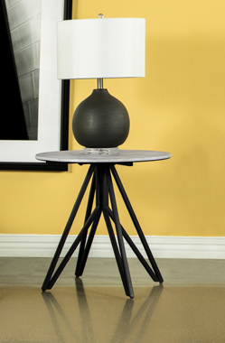 coaster-bedroom-Hadi-Round-End-Table-with-Hairpin-Legs-Cement-and-Gunmetal-hover