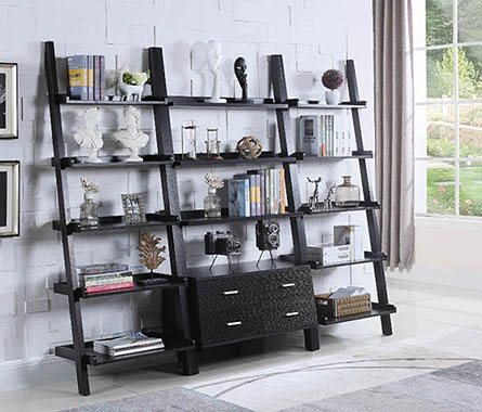coaster-bookcases-display-room-storage-bedroom-Colella-5-shelf-Ladder-Bookcase-Cappuccino-hover