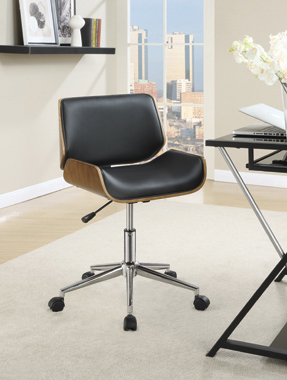 coaster-office-chairs-home-office-Addington-Adjustable-Height-Office-Chair-Black-and-Chrome-hover