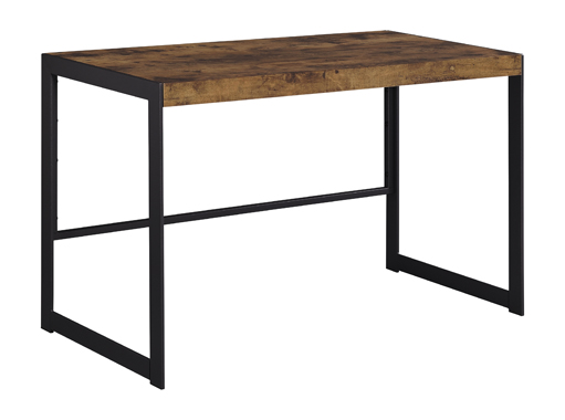 coaster-desks-home-office-Estrella-Writing-Desk-Antique-Nutmeg-and-Gunmetal