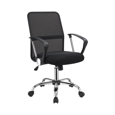 coaster-office-chairs-home-office-Gerta-Office-Chair-with-Mesh-Backrest-Black-and-Chrome