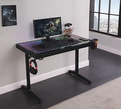 coaster-home-office-Avoca-Tempered-Glass-Top-Gaming-Desk-Black-hover