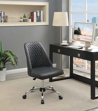 coaster-office-chairs-home-office-Althea-Upholstered-Tufted-Back-Office-Chair-Grey-and-Chrome-hover