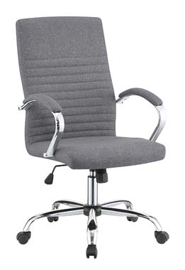 coaster-office-chairs-home-office-Abisko-Upholstered-Office-Chair-with-Casters-Grey-and-Chrome