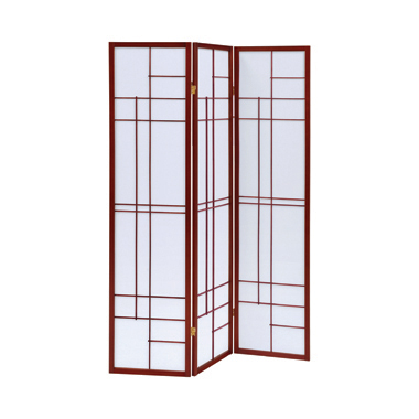 coaster-room-dividers-accents-Katerina-3-panel-Folding-Floor-Screen-White-and-Cherry