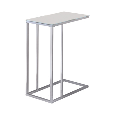 coaster-living-room-Stella-Glass-Top-Accent-Table-Chrome-and-White
