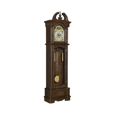 coaster-grandfather-clocks-accents-Cedric-Grandfather-Clock-with-Chime-Golden-Brown