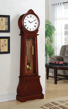 coaster-grandfather-clocks-accents-Narcissa-Grandfather-Clock-with-Chime-Brown-Red-hover