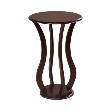 coaster-accents-Elton-Round-Top-Accent-Table-Cherry