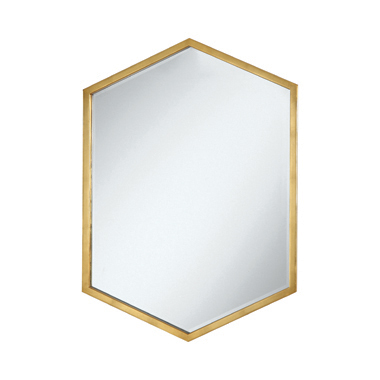 coaster-wall-mirrors-mirrors-bedroom-Bledel-Hexagon-Shaped-Wall-Mirror-Gold
