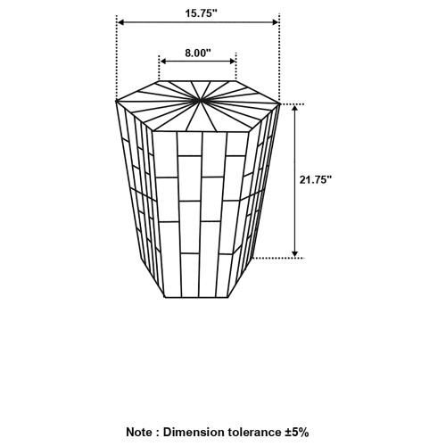 coaster-bedroom-Dermot-Hexagon-Sunburst-Top-Accent-Table-Natural-hover