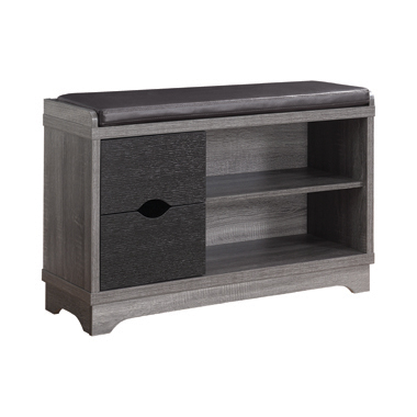 coaster-bedroom-Aylin-2-drawer-Storage-Bench-Medium-Brown-and-Black