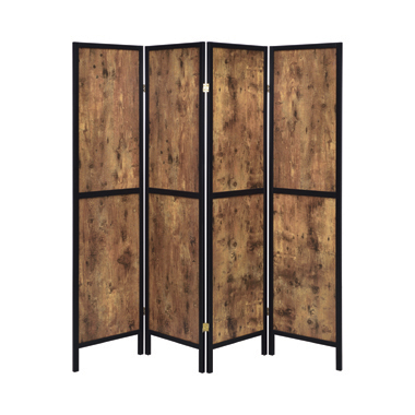 coaster-room-dividers-accents-Deepika-4-panel-Folding-Screen-Antique-Nutmeg-and-Black