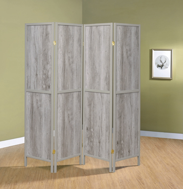 coaster-room-dividers-accents-Deepika-4-panel-Folding-Screen-Grey-Driftwood-hover